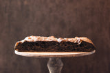 Focaccia al Nero di Seppia　イカスミのフォカッチャ